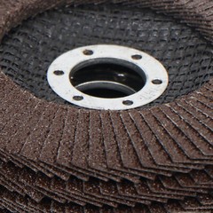 50 Pcs 4-1/2″×7/8″ 40 Grit Premium Zirconia Flap Disc Sanding Grinding Grey
