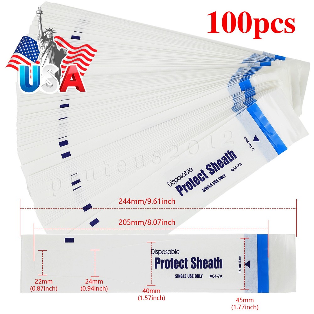 100/200/300/500Pc Dental Disposable Protect Sheath Intraoral Camera Cover A04-7A