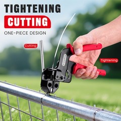 Cable Tie Tool Gun Kit Stainless Steel Zip Tie Cutter + 150 pcs Metal Zip Ties✅