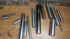Lot of assorted Drift Dowel steel pins assorted lengths & sizes