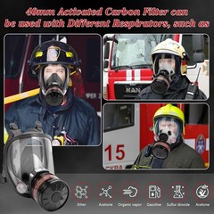 40mm Gas Mask Filters – Full Face Respirator Mask Cartridge for Paint