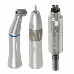 Dental Slow Low Speed Handpiece Inner Straight Contra Angle Air Motor 4Holes WY4