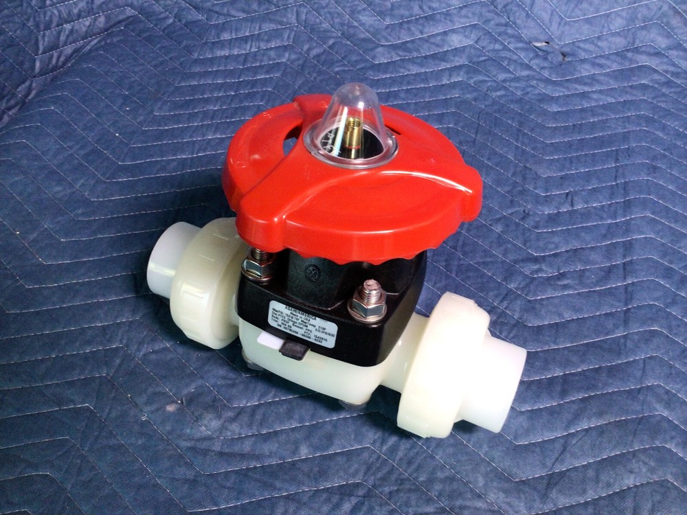Asahi 1 1/2″ VALVE PVDF PPG PTFE 1542015