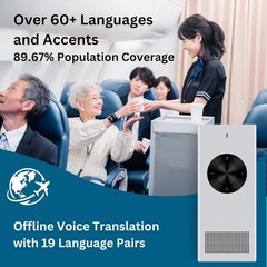 PRO Language Translator Device for Instant Voice 150+ Languages Real Time US