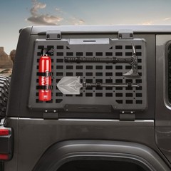 Rear Window Molle Panel Modular Storage Panel System Right Side – Passenger Side