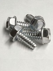 (25) 5/16 X 3/4 Hex Washer Type B Blunt Sheet Metal Tapping Screw Steel .312 .75
