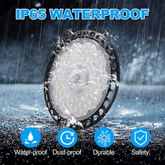 500W Super Bright Warehouse LED UFO High Bay Lights Factory Shop GYM Light Lamp
