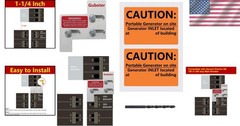 Safety Certified Generator Interlock Kit for GE Breakers – Protect Your Home