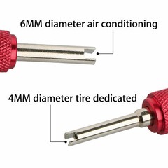 Valve Core Removal Tool + 10 Hvac Schrader Valves DURABLE HIGH-QUALITY CORES
