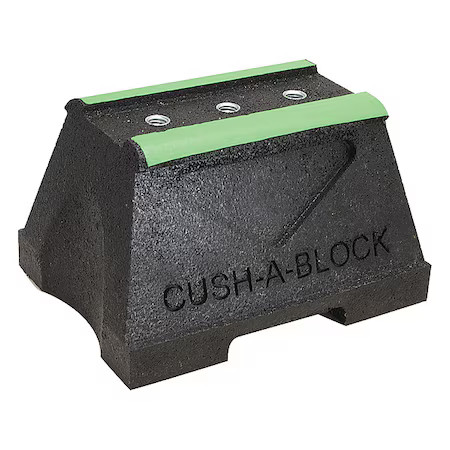 Zsi Cush-A-Block Pipe Supports, 6-5/8 in L x 5 in W x 4 in H CBM Zsi CBM