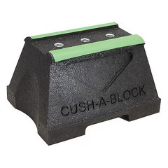 Zsi Cush-A-Block Pipe Supports, 6-5/8 in L x 5 in W x 4 in H CBM Zsi CBM