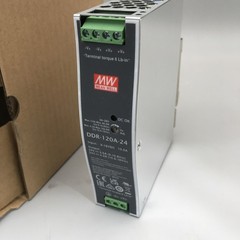 Mean Well DDR-120A-24 100.8W DIN Rail Type Mount Railway DC to DC Converter New