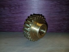 4 in x 6 in Metal Bandsaw Gear, Bronze/Machine Parts