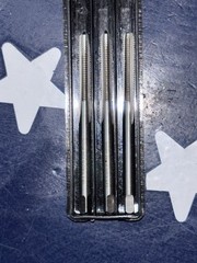 Interstate M3.5×0.6 3pc Tap Set Taper Plug Bottom HSS D4 ONE OF EACH- 3pcs