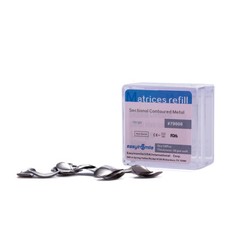 100Pcs Dental Matrices Bands Metal Matrix Band Sectional Contoured Refill Box US