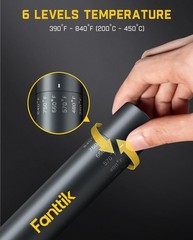 Fanttik T1 Max Cordless Soldering Iron Kit – 7 Second Fast Heating, C210 Tips, U