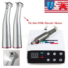 NSK Style Dental Brushless LED Electric Micro Motor/1:5 Increasing Handpiece UPS