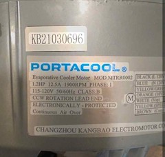 PORTACOOL #MTRR0002 #MTR0002, KB21030696 (MTRR0043K read)