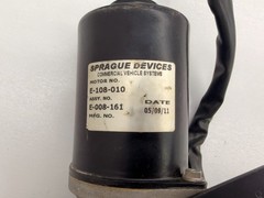 Sprague Electric Power Window Motor Assembly E-108-010 Commercial Vehicle