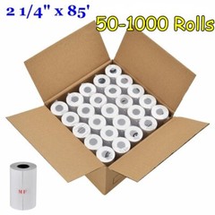 2 1/4″ x 85′ Cash Register Thermal Credit Card POS Receipt Paper 50 – 1000 Rolls