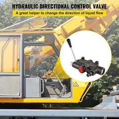 VEVOR Hydraulic Directional Control Valve Log Splitter NPTF Ports 1 Spool 21 GPM