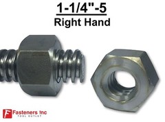1-1/4″-5 Acme Heavy Hex Nut Right Hand 2G for Acme Threaded Rod RH 1-1/4-5