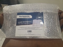 Clear Booweight Size Estra Large/Maganize Brand New