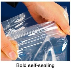 12″x12″ Reclosable Zipper bags 2 Mil Clear Plastic 100Pcs to 500Pcs