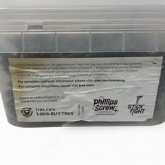 Trex Hideaway TCM25RH35001 Composite Deck Screws Rocky Harbor 350-CT