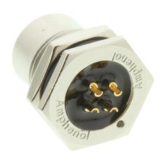 M12A-04PFFS-SH8001 Amphenol LTW M12A 4 pin Female Connector
