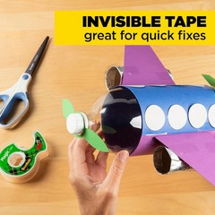 Scotch Magic Tape, Invisible, 12 Rolls | Home Office Supplies and Back to School