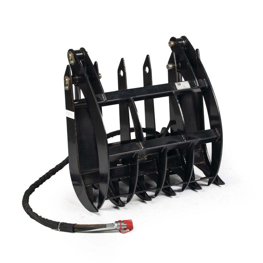 Titan 34″ Clamshell Root Grapple Rake Attachment Fits Mini Skid Steer