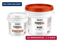 Epoxy Resin Coating 3 Gallon Kit – Clear- Standard Cure Speed – for Floors, Coun