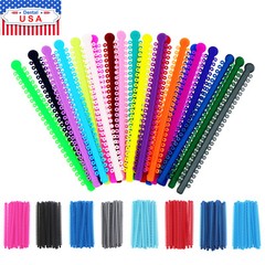 1000Pcs Dental Orthodontic Ligature Ties Braces Elastic Rubber Bands Multi-Color