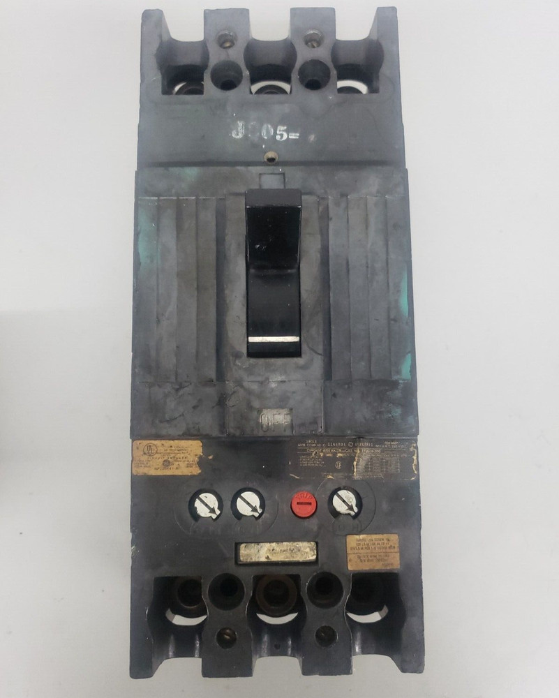 General Electric 200 Amp Circuit Breaker TFJ236200 *No label/trip