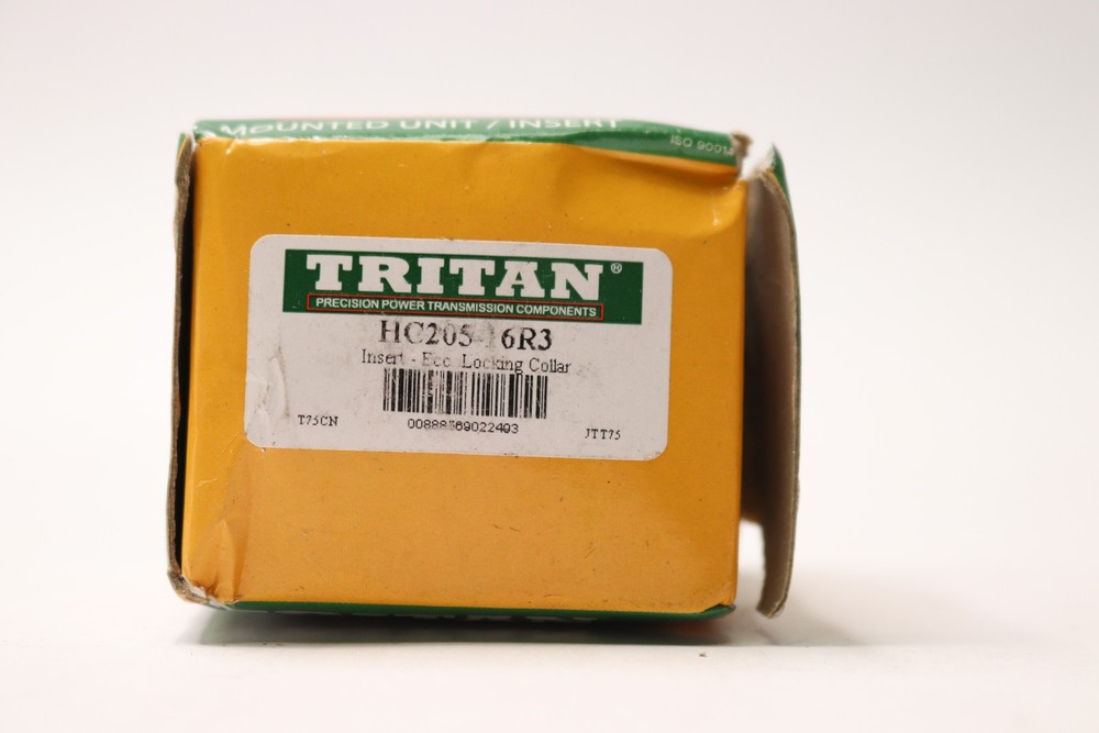 Tritan Insert Ball Bearing 1″ Bore 1.744″ Length Thru Bore 2-3/64″ OD HC205-16R3