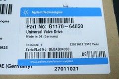 NEW Agilent G1170A – 1290 Infinity II Universal Valve Drive, G1170-64050
