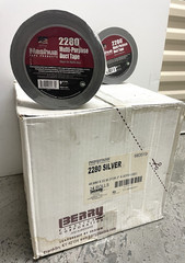 Lot of 24 Nashua 2280 Multi-Purpose Duct Tape 1.89 in x 60 yd – Silver USA Made