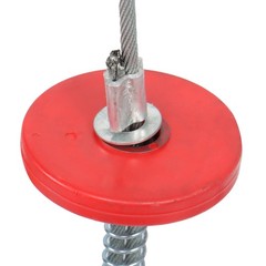 14ft Wired Remote Control 1600W 110V Mini Electric Hoist 2200lbs Crane Winch