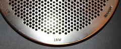 Hubert L&W Meat Grinder Plate Die Size #56 6″ diameter 7/64″ holes & Hub