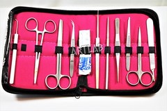 GERMAN GRADE DISSECTING KIT ANATOMY MEDICAL STUDENT USE 22PCS