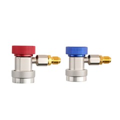 AC Manifold Gauge Set 4-Way for R134A R12 R410A Refrigeration Charging 14pcs
