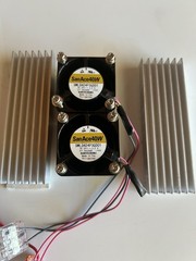Sanyo Denki 9WL0424P3G001 San Ace 40W Dual 24V DC Fan Kit w/ Aluminum Heatsinks