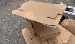 50 Pieces 12″ x 10″ x 3″ Corrugated Mailer Shipping Boxes – *LOCAL PICK UP ONLY*