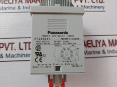 Panasonic PM4HF8R-S-AC120VW Off-Delay Timer 100-120V 50/60Hz