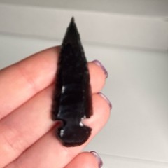 Obsidian Arrowhead
