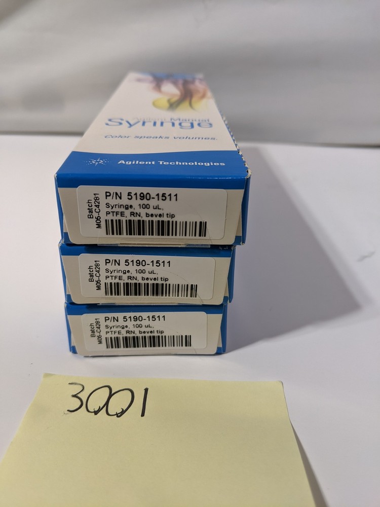 CHEMGLASS 2cc Glass Syringe Lot 8x CG-3070-01 Luer Lock Lab