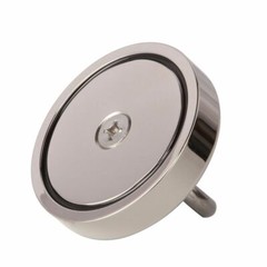 1100LBS Pulling Force Round Large Fishing Magnet Super Strong Neodymium 80mm US