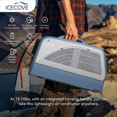 Sunjoy Portable Air Conditioner -Blue