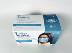 Medicom SafeMask Master Series ASTM Level 3 Ocean Surf Face Mask 50/PK 2057